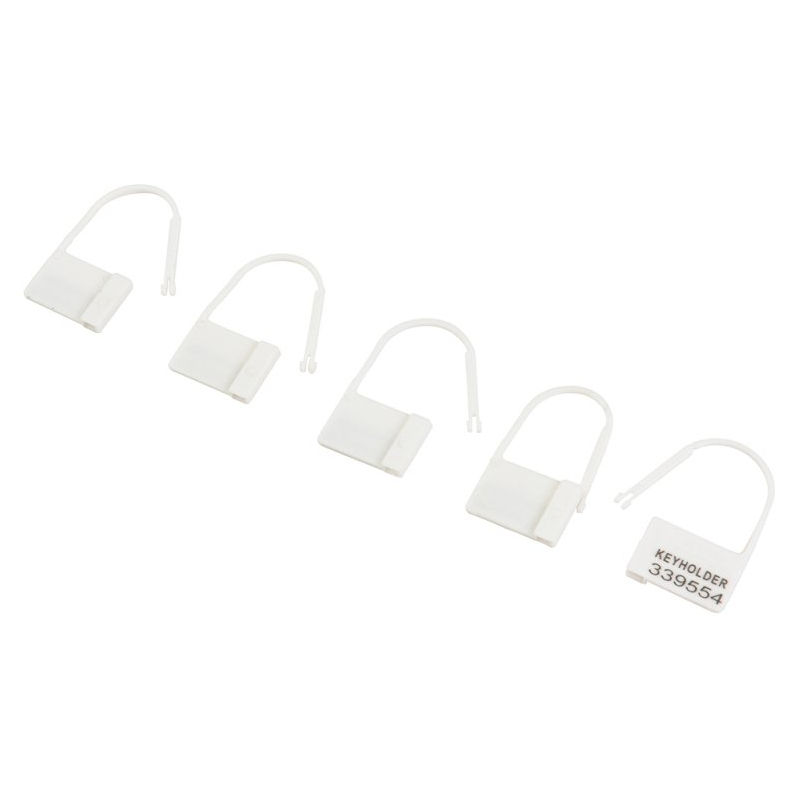 lot de 5 cadenas lock numerotes blanc 1