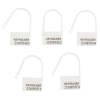 lot de 5 cadenas lock numerotes blanc