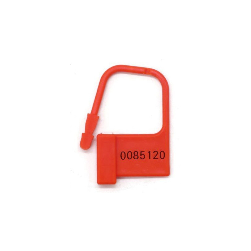 lot de 5 cadenas lock numerotes rouge 1
