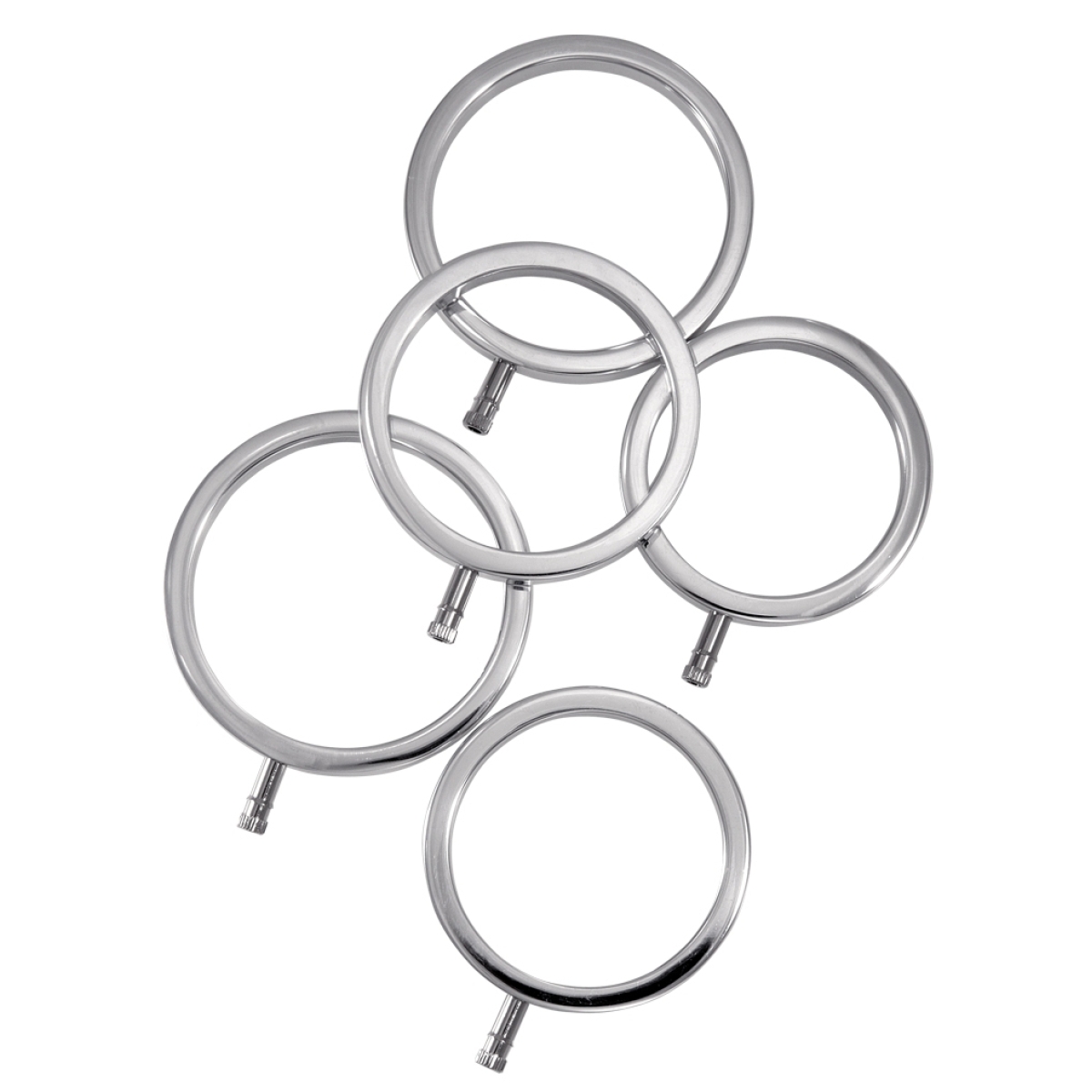 lot de 5 cockrings electro electrarings electrastim