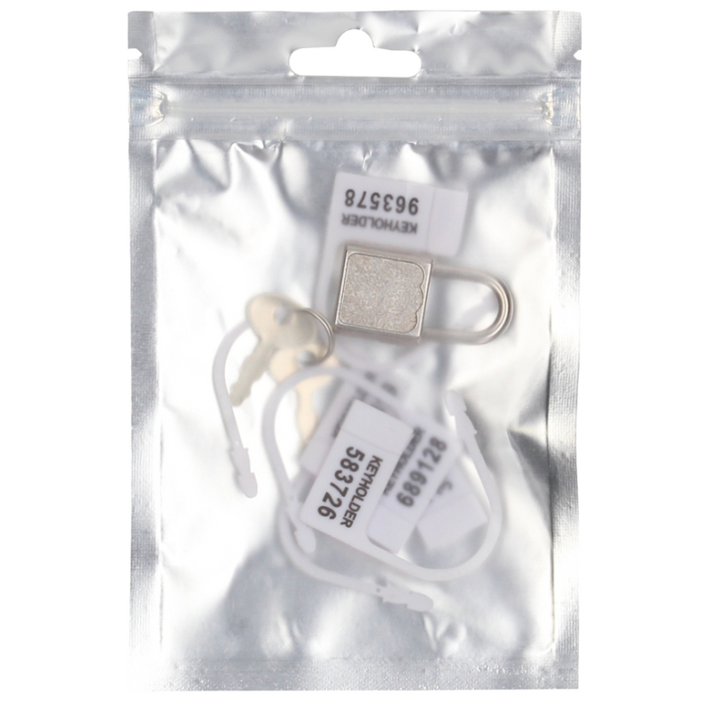 lot de 5 locks numerotes 1