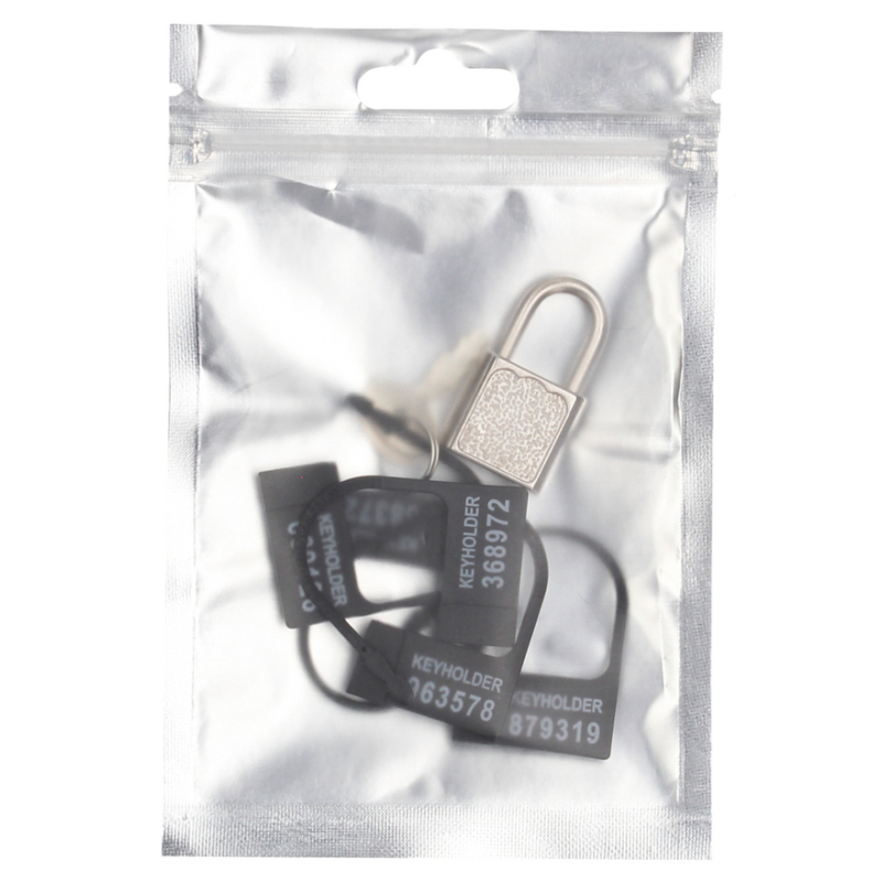 lot de 5 locks numerotes noirs 1