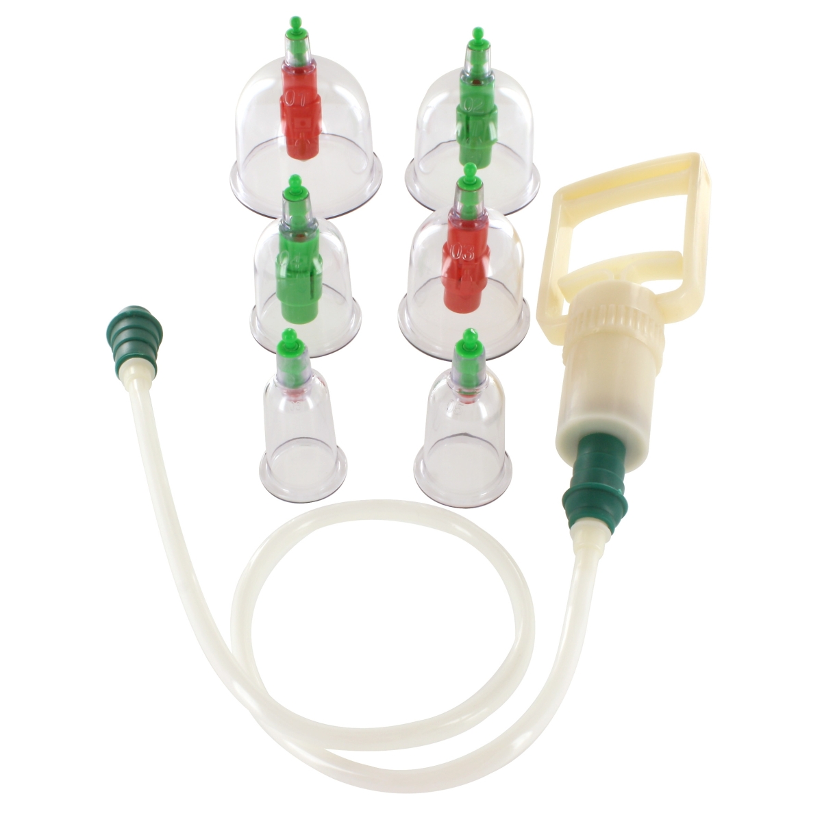 lot de 6 cups de pumping