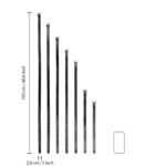 lot de 7 ceintures full body 8