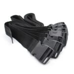 lot de 7 sangles attaches camisole claps noires 1