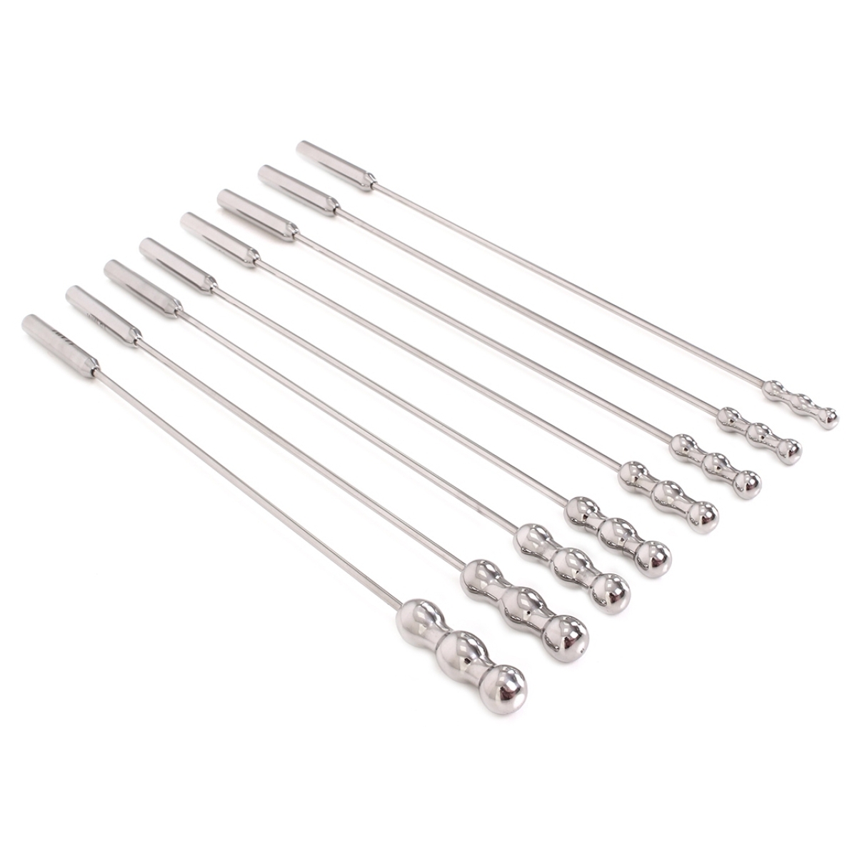 lot de 8 tiges d uretre dilator beads 28cm diametre de 7 a 14mm 4