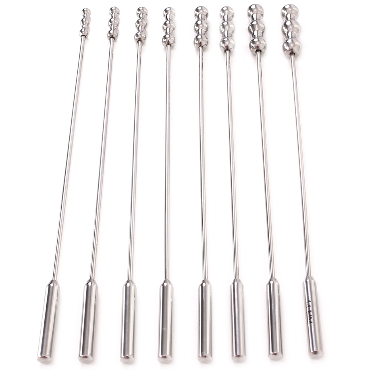 lot de 8 tiges d uretre dilator beads 28cm diametre de 7 a 14mm 9