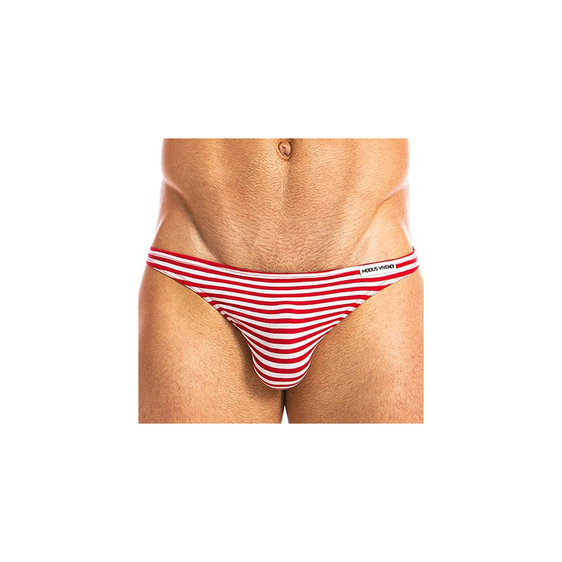 low cut brief sailor rouge 1