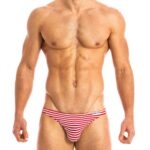 low cut brief sailor rouge 3