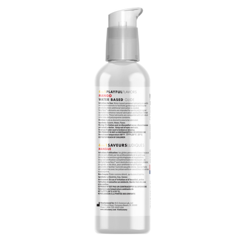 lubrifiant 4 en 1 playful flavors 118ml mangue 1