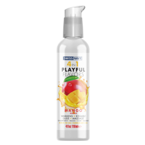 lubrifiant 4 en 1 playful flavors 118ml mangue
