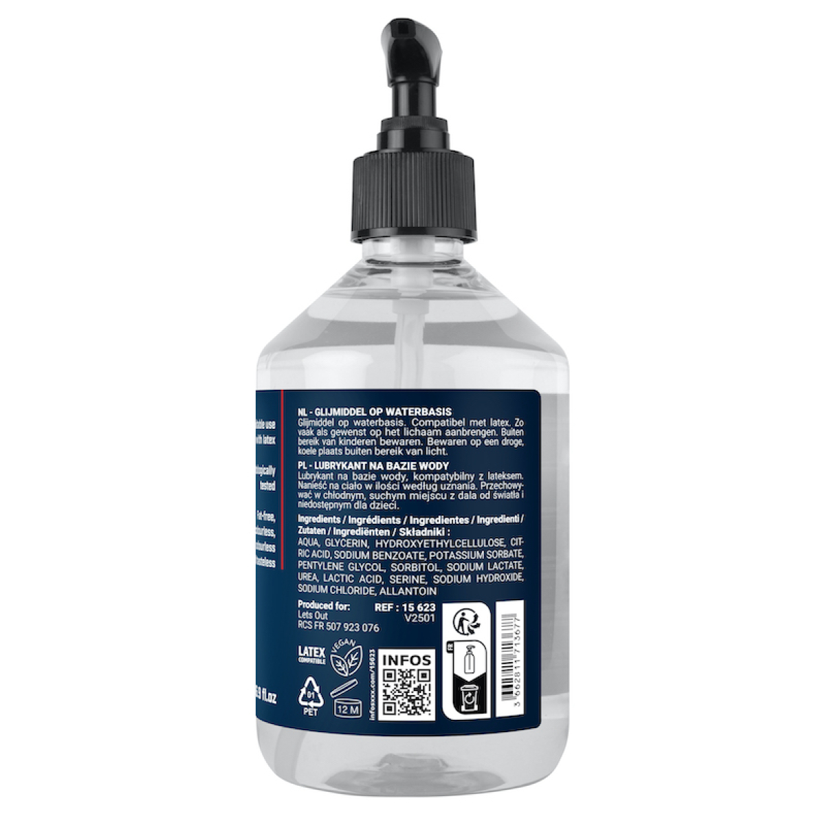 lubrifiant a base d eau fuck fist 500ml 2