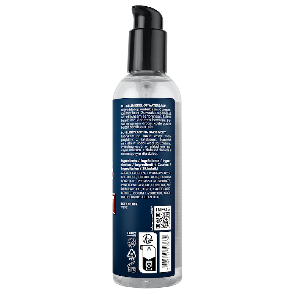 lubrifiant a base d eau fuck fist water 250ml 2