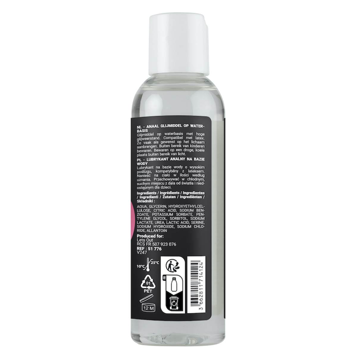 lubrifiant a base d eau sensualube anal 150ml 2