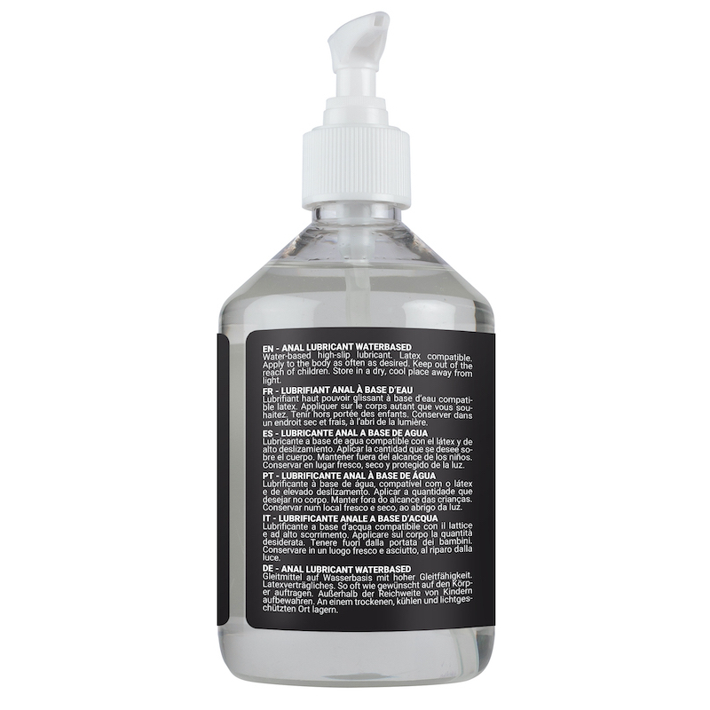 lubrifiant a base d eau sensualube anal 500ml 1