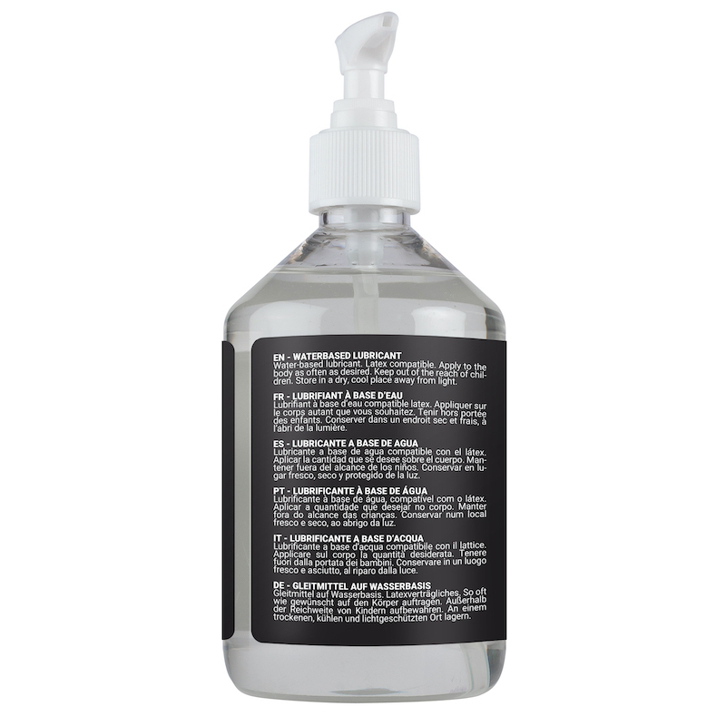 lubrifiant a base d eau sensualube water 500ml 1