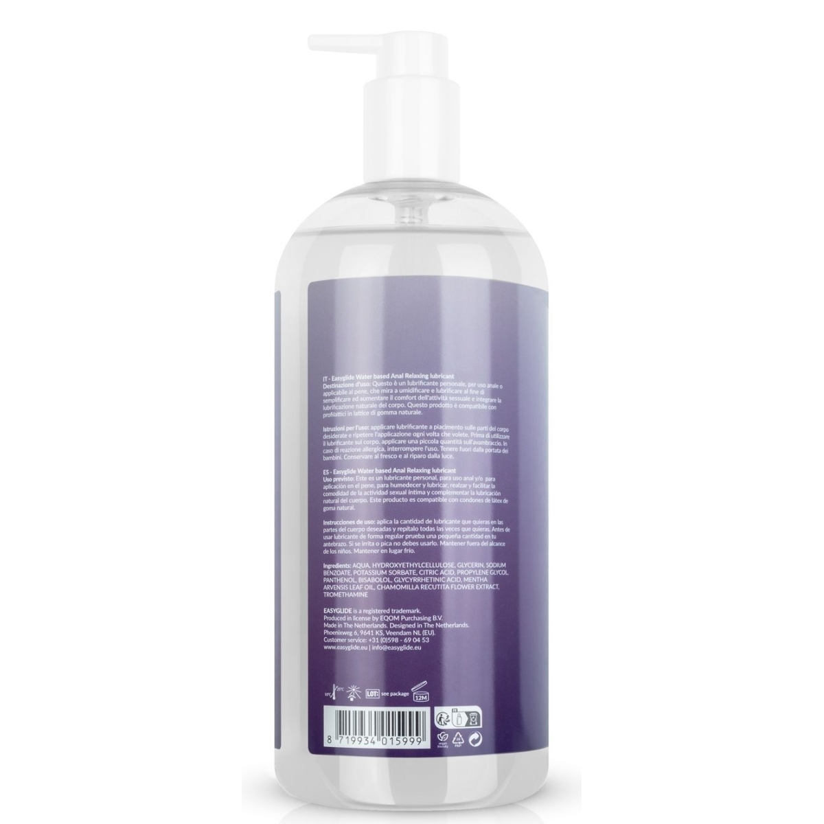lubrifiant anal decontractant easyglide 1 litre 2