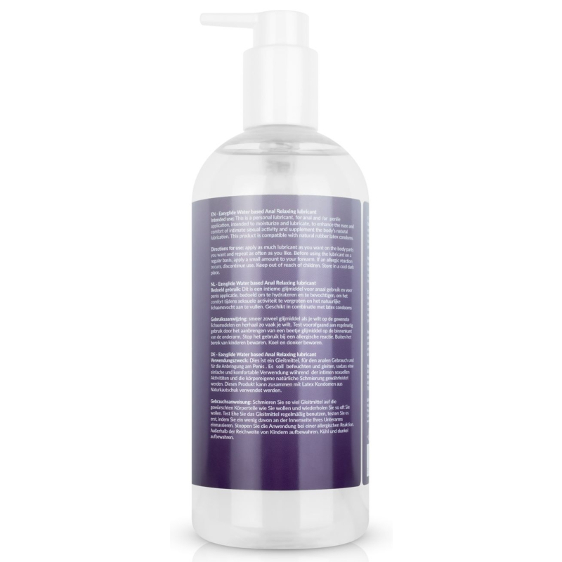 lubrifiant anal decontractant easyglide 500ml 1
