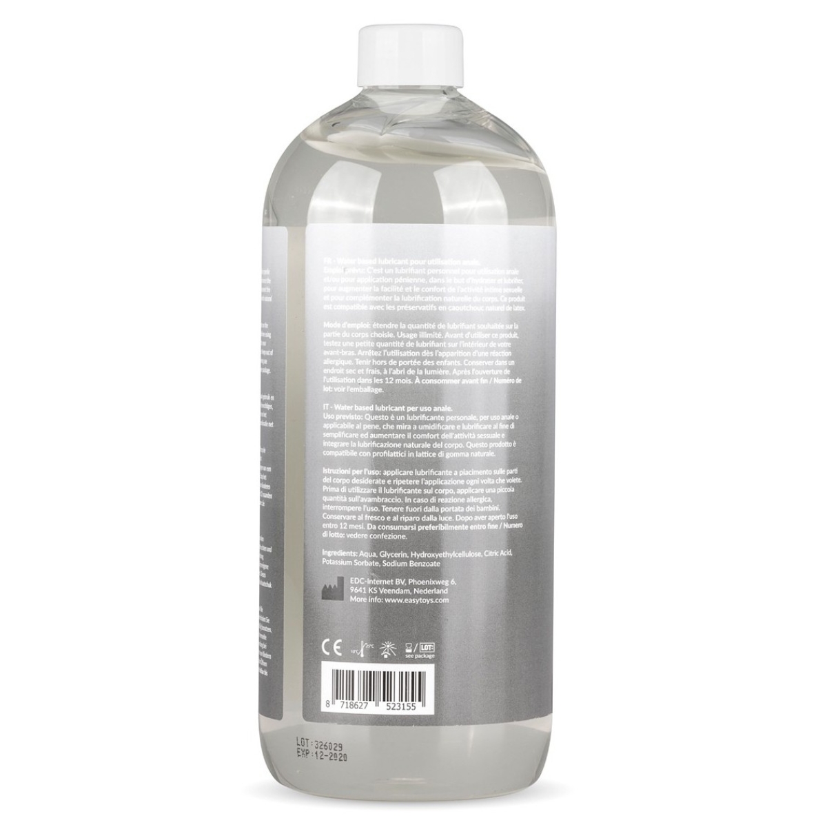 lubrifiant anal easyglide bouteille de 1000 ml 2