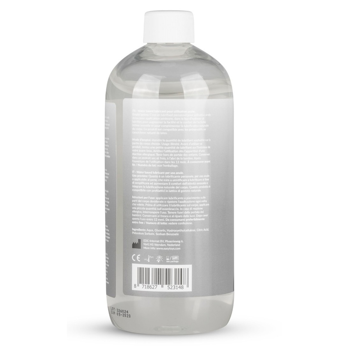 lubrifiant anal easyglide bouteille de 500 ml 2