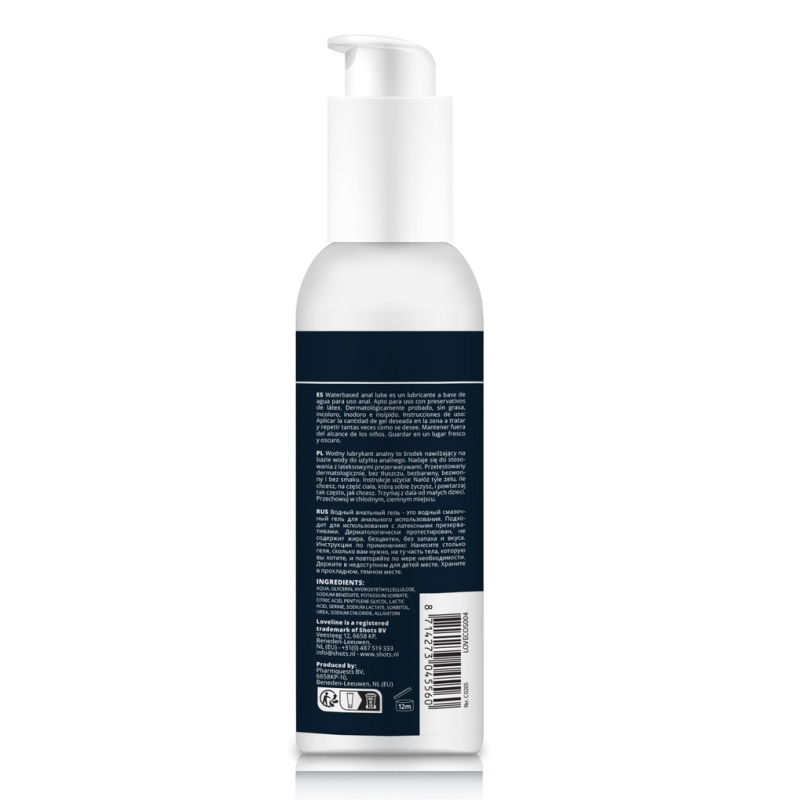 lubrifiant anal loveline 150 ml 1