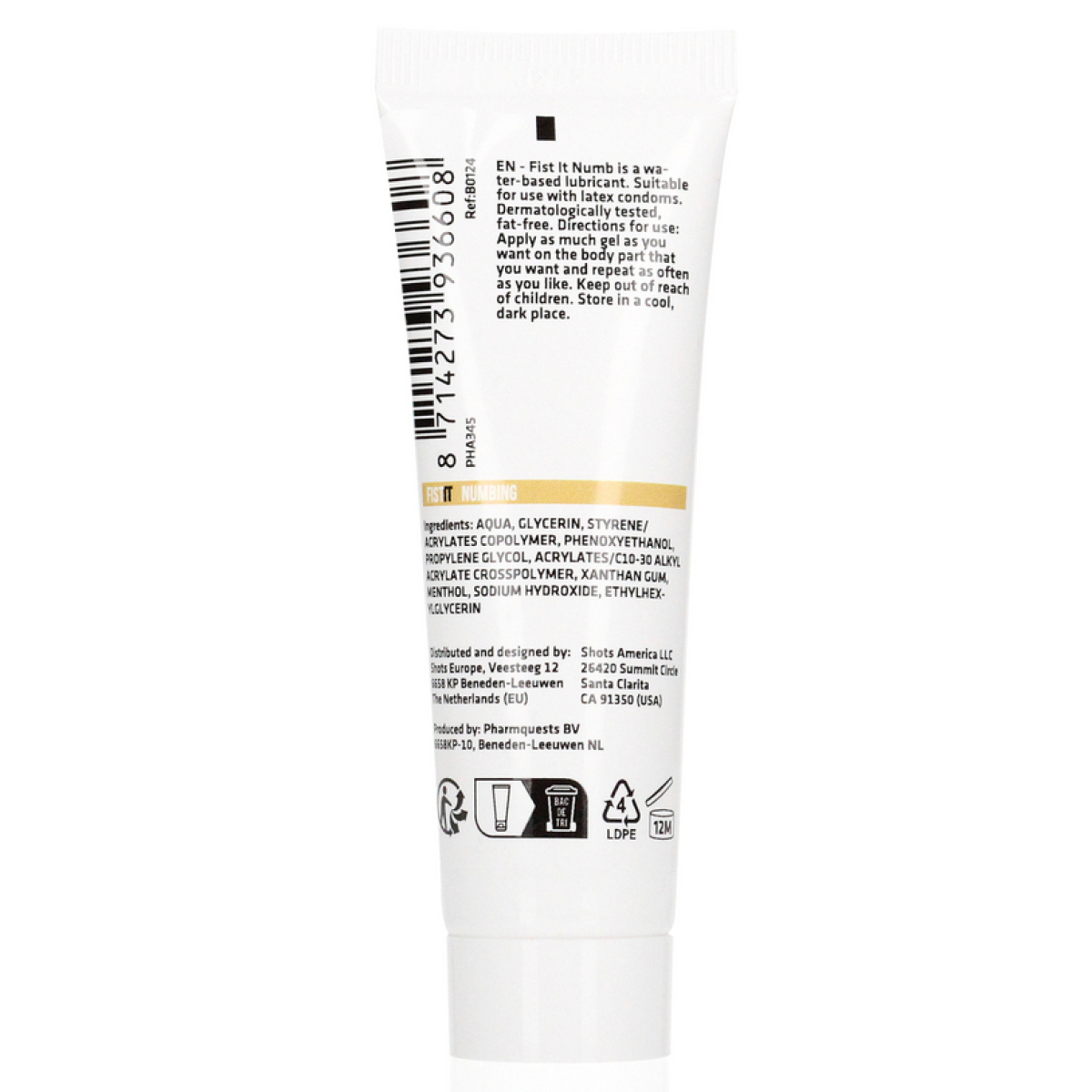 lubrifiant anesthesiant 08 oz fl 25 ml 3