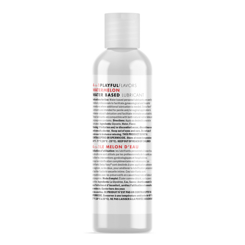 lubrifiant aromatise 4 en 1 playful flavors pasteque 30ml 1