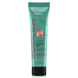 lubrifiant aromatise cocktail mojito fraise 100ml