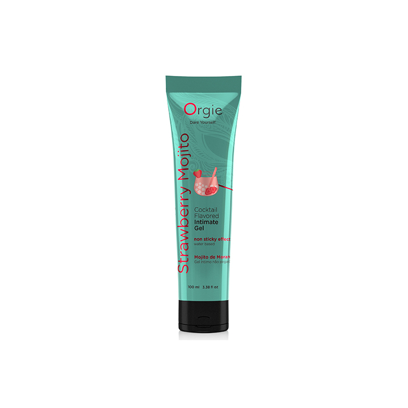 lubrifiant aromatise cocktail mojito fraise 100ml