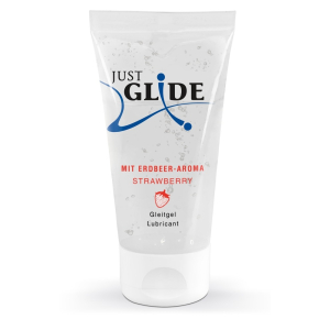 lubrifiant aromatise fraise just glide 50 ml