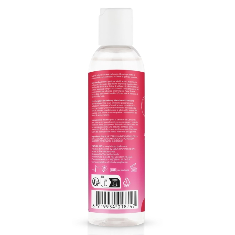 lubrifiant arome fraise easyglide 150ml 1