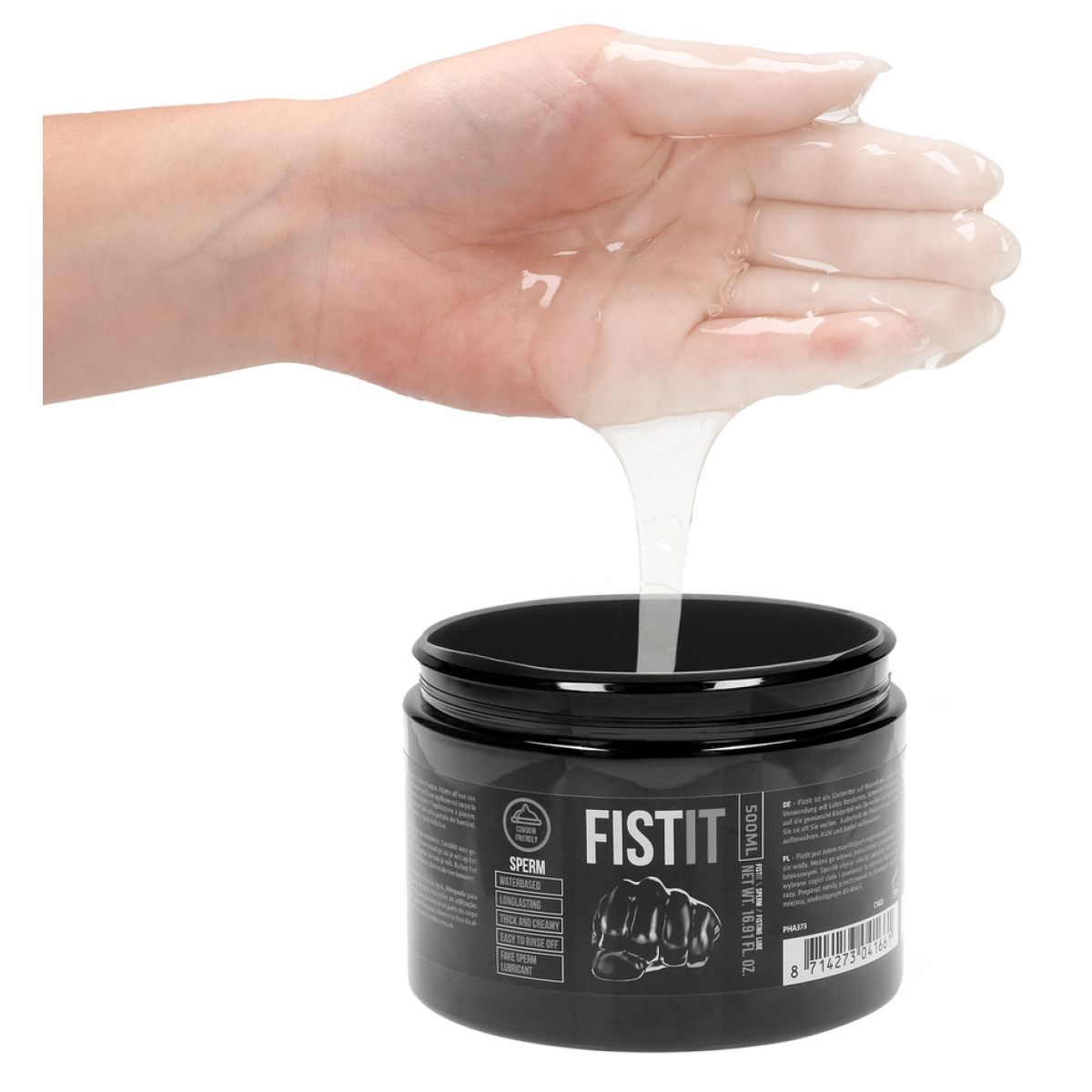 lubrifiant aspect sperme fist it 500 ml pot noir 1