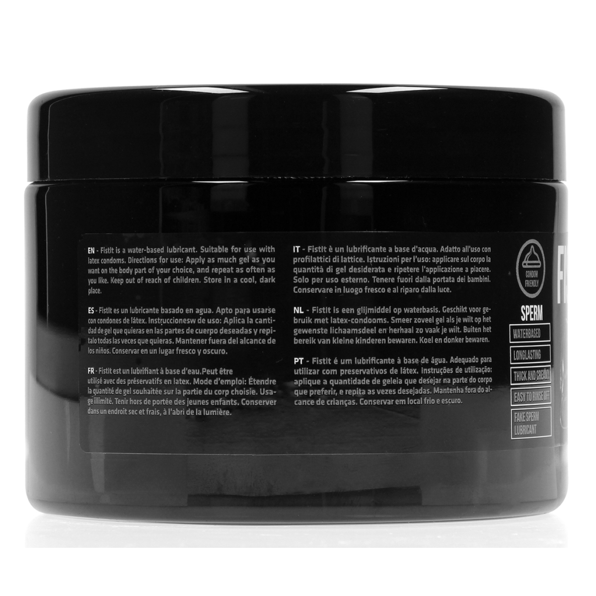 lubrifiant aspect sperme fist it 500 ml pot noir 2
