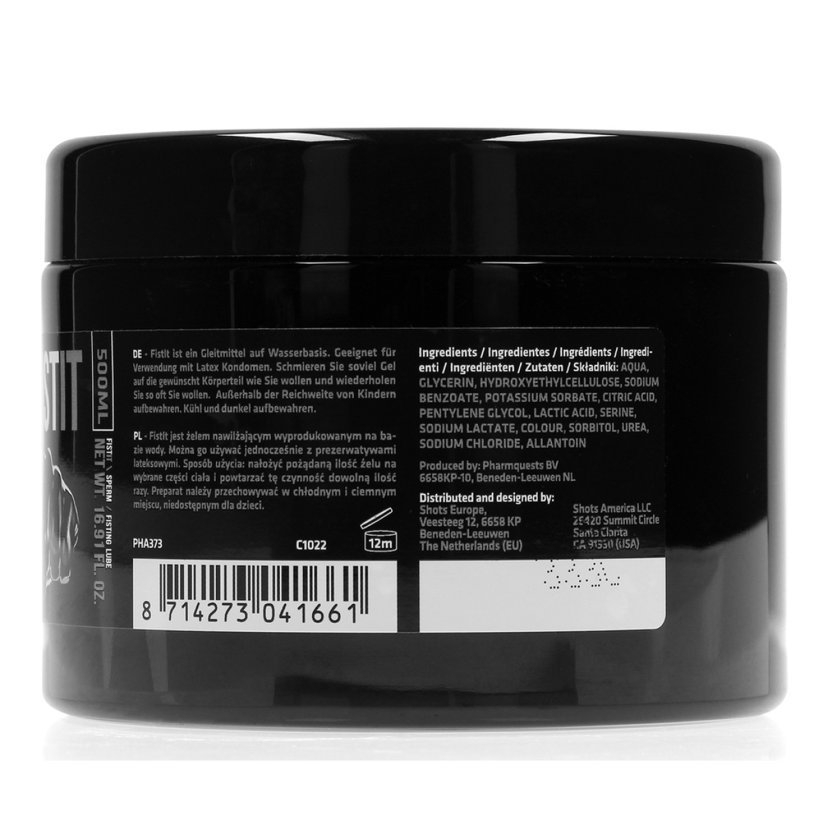 lubrifiant aspect sperme fist it 500 ml pot noir 4