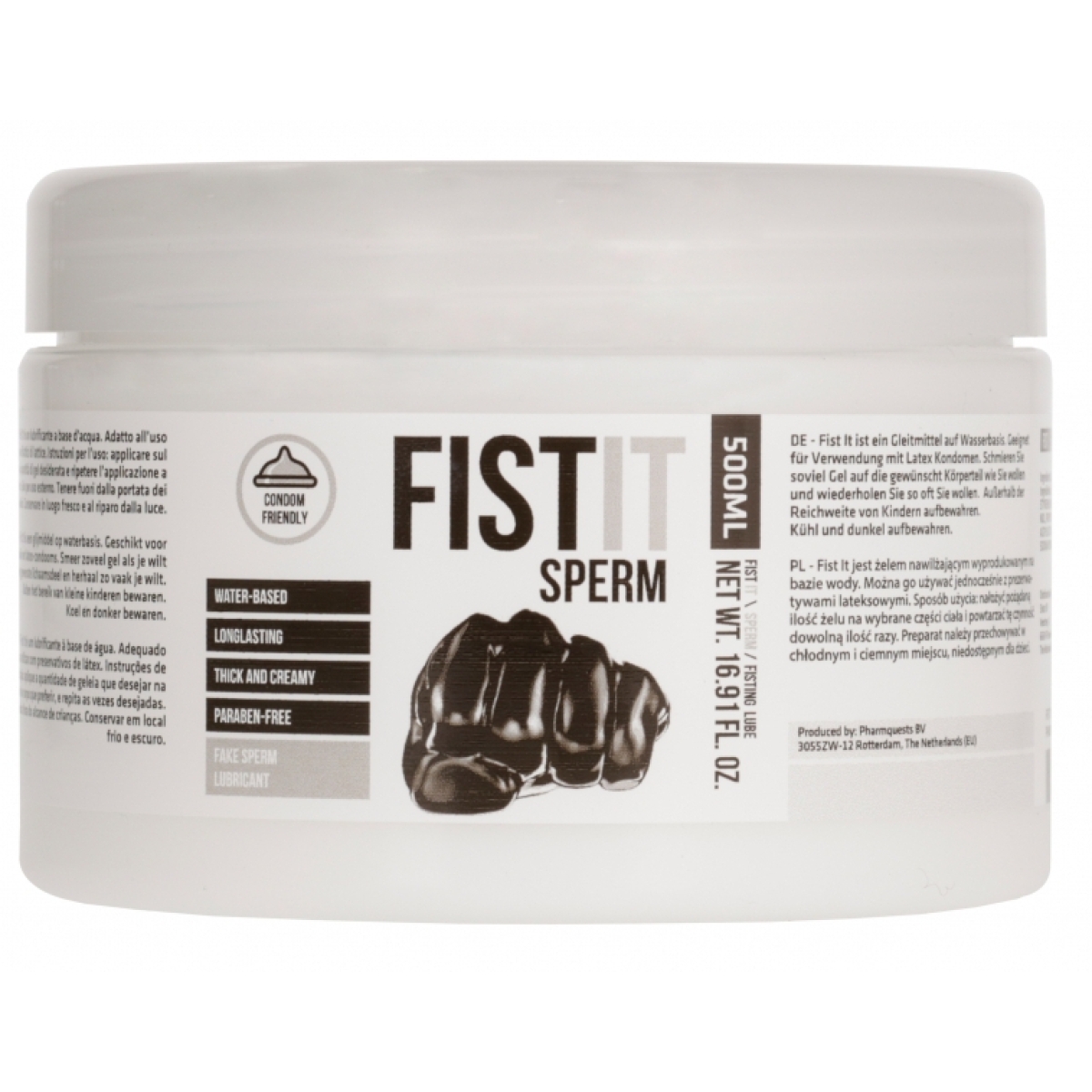 lubrifiant aspect sperme fist it 500ml