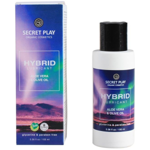 lubrifiant bio hybrid lube aloe vera et huile d olive 100ml