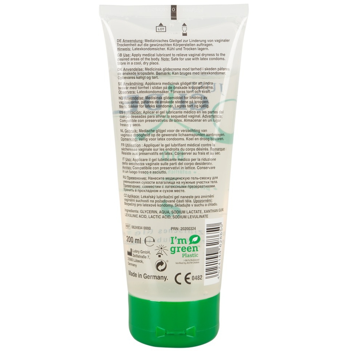 lubrifiant bio just glide 200ml 1