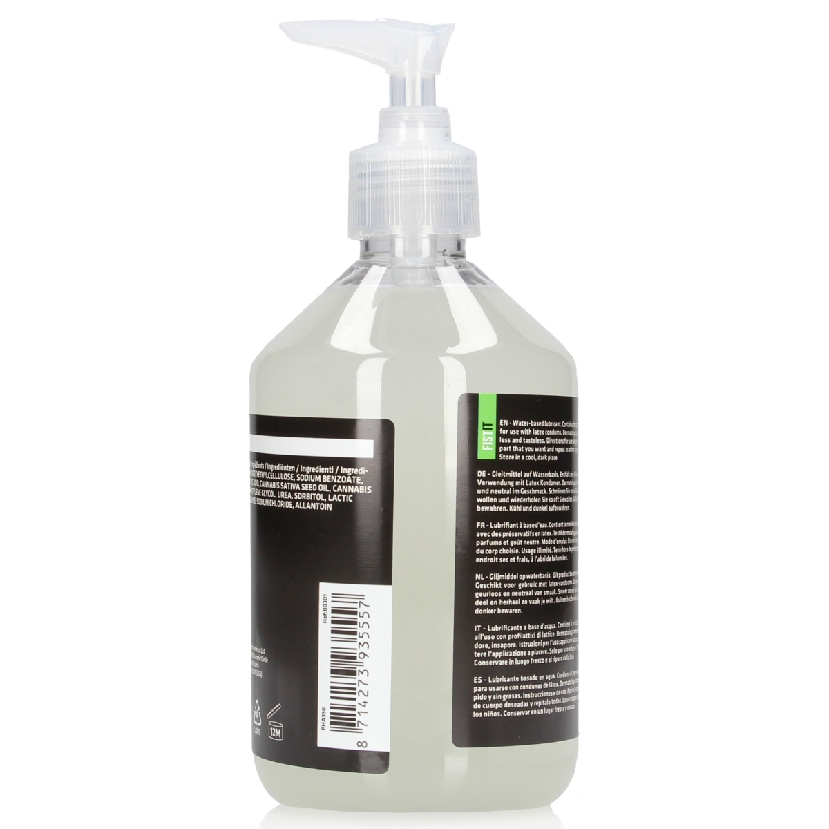 lubrifiant cbd fist it pompe 500ml 1