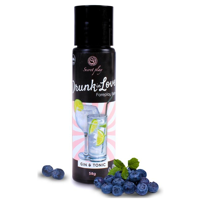 lubrifiant comestible drunk in love gin tonic 60ml
