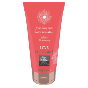 lubrifiant comestible fraise 75ml