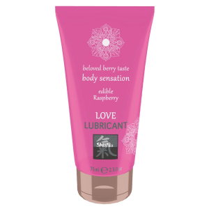 lubrifiant comestible framboise 75ml