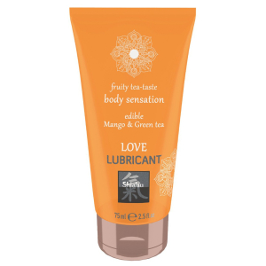 lubrifiant comestible mangue et the vert 75ml