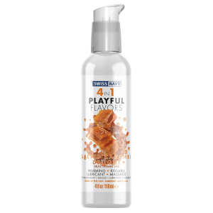 lubrifiant comestible playful caramel sale 118ml
