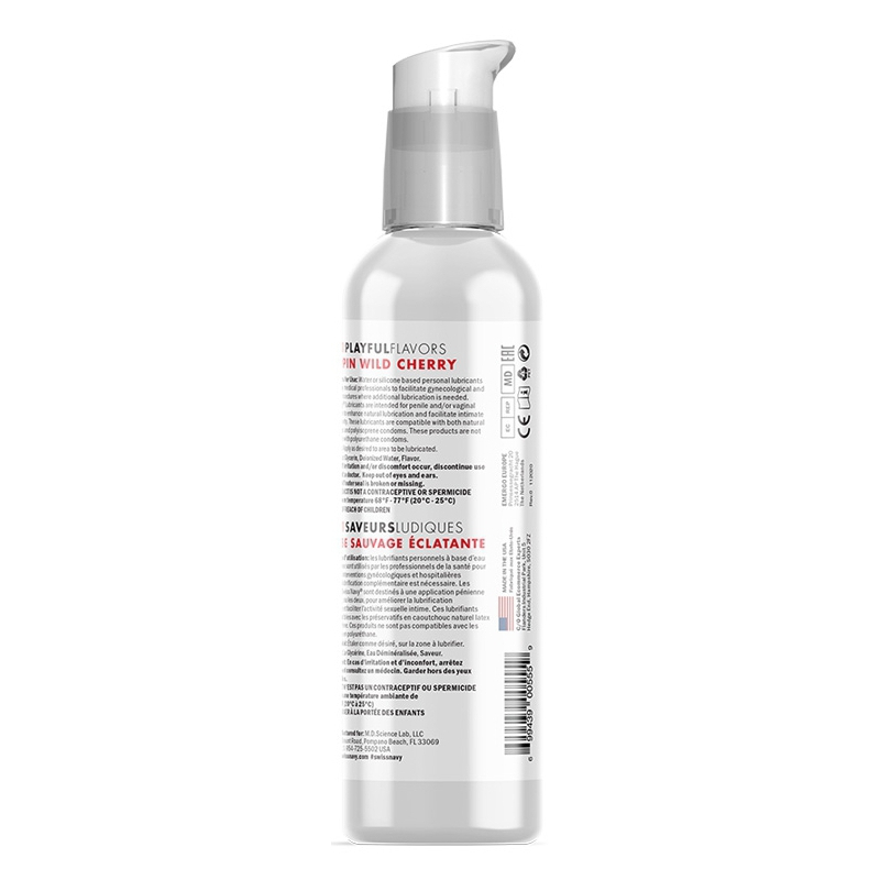 lubrifiant comestible playful cerise 118ml 2