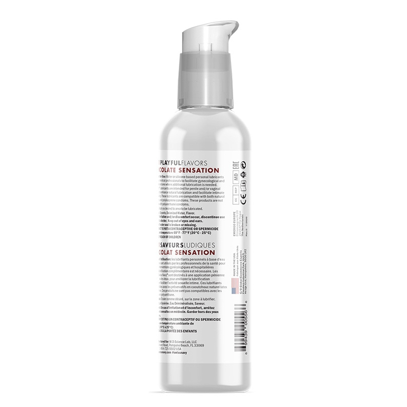 lubrifiant comestible playful chocolat 118ml 2