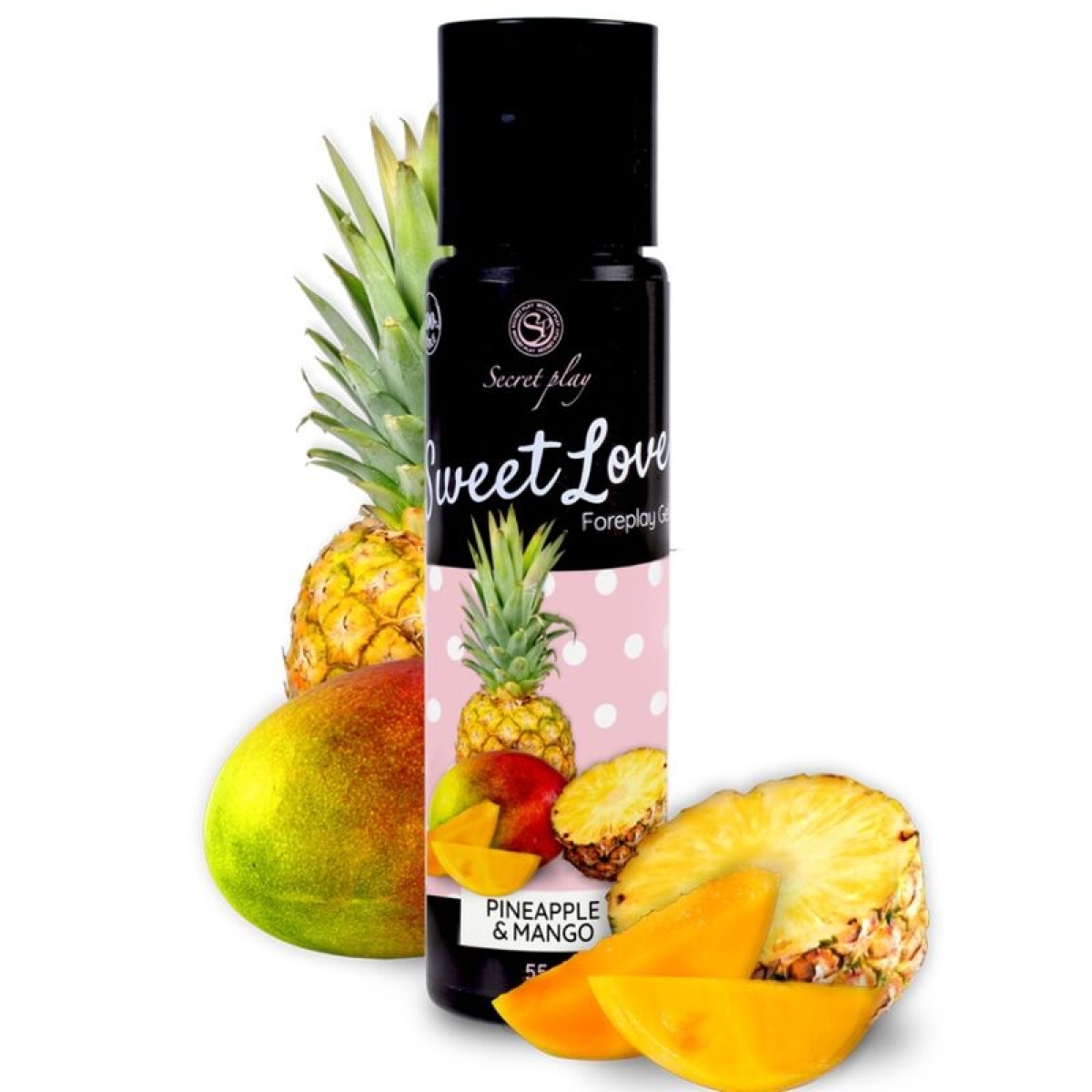 lubrifiant comestible sweet love ananas mangue 60ml