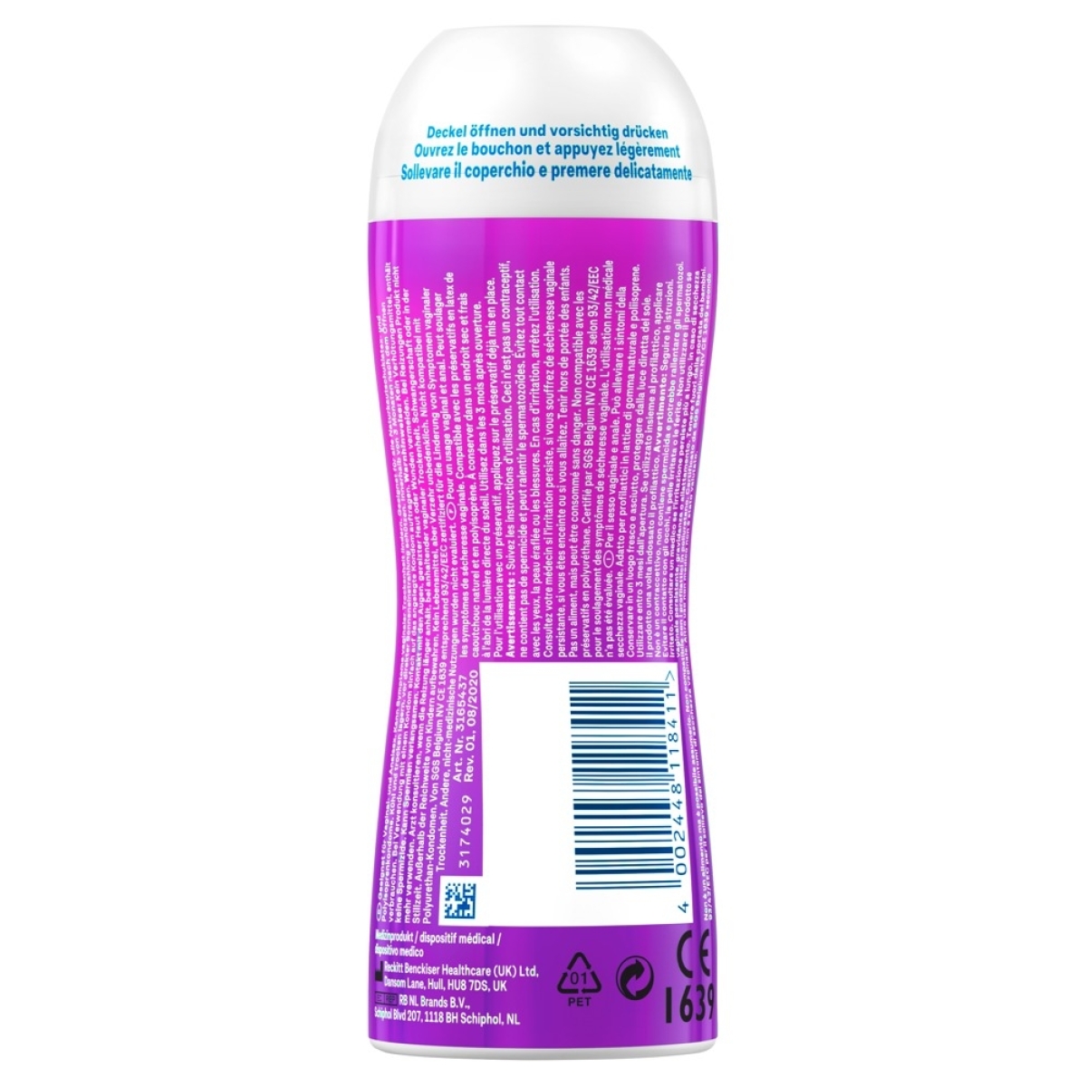lubrifiant durex play massage 2 en 1 200ml 1