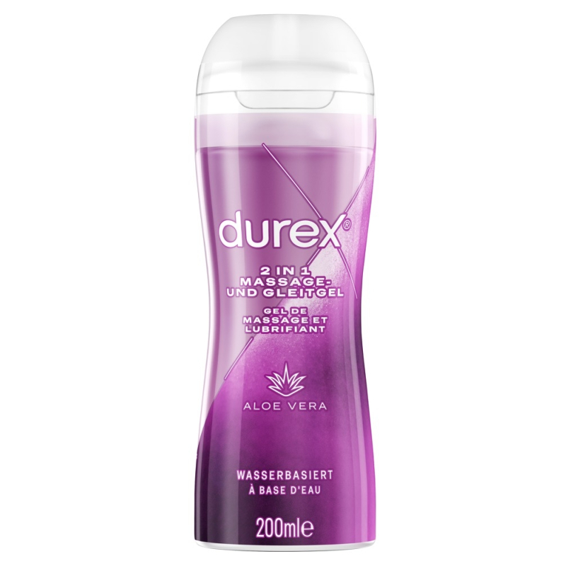 lubrifiant durex play massage 2 en 1 200ml