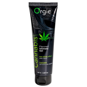 lubrifiant eau aromatise cannabis orgie 100 ml