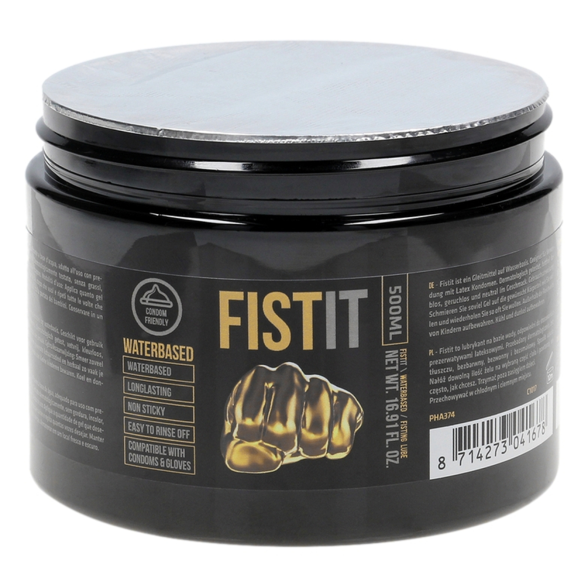 lubrifiant eau fist it 500ml pot noir 3